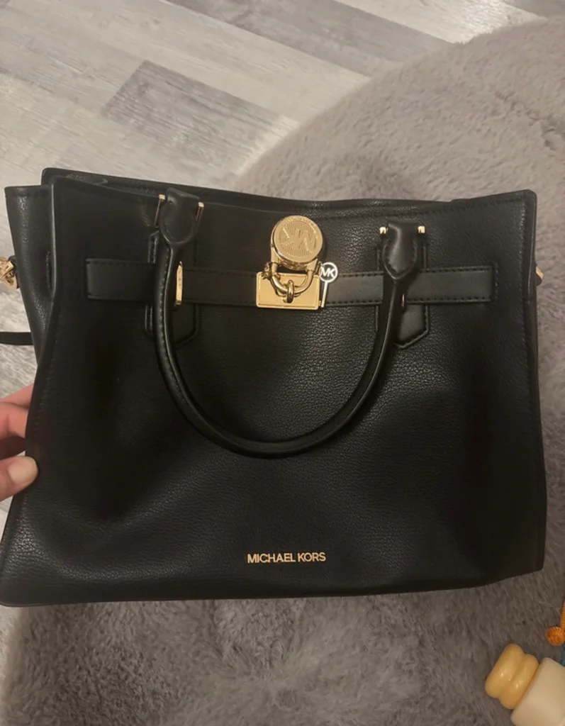 Sac Michael Kors Hamilton – Cuir noir – Très bon état – 240€ – photo 2
